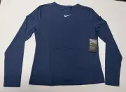 Nike Pro All Over Mesh LS Top CJ5954-419 LARGE