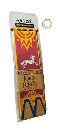 Book Mark Lord of the Rings Rohan Antioch 2003 Tolkien Art Vintage ra