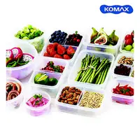 在飛比找蝦皮商城優惠-韓國KOMAX塑膠保鮮盒含蓋24件組(KM731395)