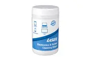 Laser Clean Anti-Bacterial Screen Wipes - Quick Drying, Anti-Static Formula, Perfect for Cleaning All Electronic Devices - 100 Pack