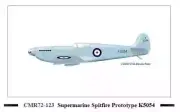 CMR 1/72 Supermarine Spitfire prototype K5054