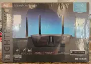 NETGEAR RAX43-100NAR Nighthawk AX5 AX4200 DualBand Router, New Cellophane Seal