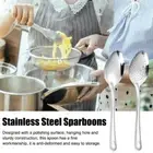 Stainless Steel Colander Tablespoon Oil Filter Strainer Household