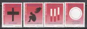 Namibia - Correo Yvert 984/7 ** Mnh Lucha contra el sida