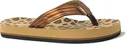 [REDVOLUTION] Mens's Beach Flip Flop with Tribal Patter Engraving Dressy Casual Sandals