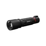 Coast LED Flashlight XP11R 2100 Lumen Rechargeable Beam Lock Focusable Black New