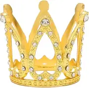 Support for crown -shaped manicure pens, brushes, manicure tools, pens and makeup brushes. (Gold)