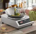 1800W Electric Induction Wok Burner Home and Commercial Induction Wok Cooktop
