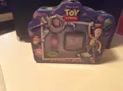 Disney Pixar Toy Story Watch And Desk Clock In Tin Buzz, Woody, Hamm, Alien MIP