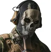 Claofoc Ghost Mask Call of Duty Costume Skull Mask Cod Ghost Mask Halloween Balaclava Ghost Masks Windproof Skeleton Mask Cosplay Costumes