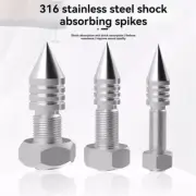 4PCS Spike Insulation Stand Pads HiFi Audio Speaker Cone Stainless Steel Feet