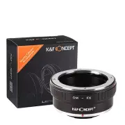 Olympus OM Lens to Fuji FX Fujifilm X-Pro1 X-E1 X-E2 X-M1 X-A1 Camera Adapter