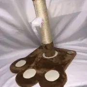 Go Pet Club Model F704 Cat Kitty Kitten Scratching Post With Toy Cottage Pet Paw