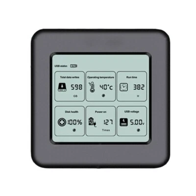 M.2 NVMe 2242 Solid Disk Enclosure Digital Display Stable Secure Data Backups