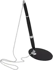 KALLORY Desk Pen Chain Signature Counter Pen for Office Retail Hotel Anti-loss Feature