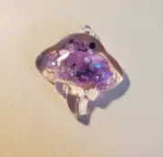 Purple Transparent StingRay Needle Minder Cross Stitch Embroidery -Cover Holder