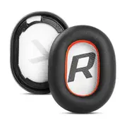 Black Replacement Ear Pads Cushions Memory Foam with Protein Leather for Plantronics Voyager 8200 UC/Backbeat Pro 2 Bluetooth Headphone