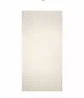NEW 2410 x 1205 Classic Diamond Lattice - Smooth Cream Privacy Screen Fence Ext