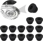 Pack of 12 Rubber Grommet Guides Rubber Feet Rust Rubber Feet Protective Rubber