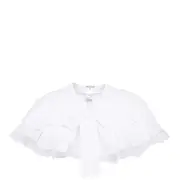 [COMME des GARCONS COMME des GARCONS] Polyester Georgette Thic X Nylon Collar