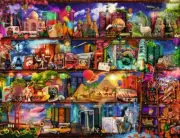 Ravensburger World of Books 2000 Piece Jigsaw Puzzle By Aimee Stewart