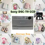 【新品】適用於索尼 DSC-T9 CCD 相機收納包 10X16.2CM 尺寸簡約卡通帶防水防摔袋相機包