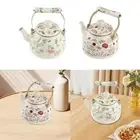 2.5L Enamel Tea Kettle Sturdy Thickened Enamel Teapot for Party Home Coffee