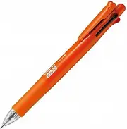Zebra Clip-On Multi-Functional Pen, Powerful Orange Barrel (B4SA1-POR)