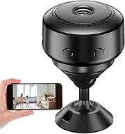 Wireless Security Camera, Indoor Home Alarm Cam, WiFi Camera, Motion Detection Night Vision, Remote Control Via Phone App, Ideal for Bedroom and Living Room, 4.13x3.39x1.42 Inches