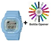 Casio Baby-G Digital G-Lide Blue Tide Graph Watch BLX560-2D BLX-560-2 Bottle ...