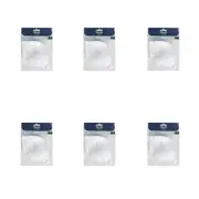 6PK Malli Sewing Sponge Removable Bra Pad Lingerie Inserts Semi Round Assorted
