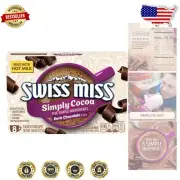Indulge in Simply Cocoa Dark Chocolate Hot Cocoa Mix – 12 Packs for Cozy Moments
