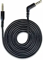 QJYTH Replacement Cable Cord Compatible with SteelSeries Arctis Nova Pro / 7 Headset (1.5 m, Black)