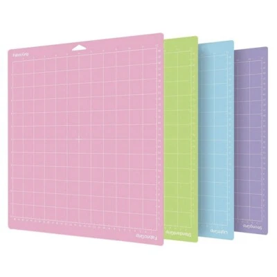 4 Pcs Mixed Color PVC Cutting Mat Grid Cutting Pads Cutting Plotter Pad Rep X3P7