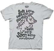 Big Bang Theory Soft Kitty Cat Comedy Sitcom Leonard Sheldon Show Shirt S-2Xl