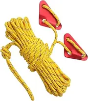 Heavy Duty Paracord - Tent Rope Parachute Cord - 32.8Ft 5mm Heavy Duty Reflective Cord Clothesline, Survival Gear Camping Accessories for Tent Tarp, Hiking, Canopy