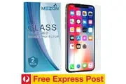 [Set of 2] Apple iPhone 11 Pro (5.8) Tempered Glass Crystal Clear Premium 9H HD Screen Protector by MEZON Case Friendly, Shock Absorption (iPhone 11 Pro, 9H) FREE EXPRESS