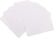 Uonlytech 200Pcs Blank Cards DIY Paper Postcards Double Sided Blank Cardstock for Students Art Projects and Creative Expressions