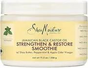 SheaMoisture Jamaican Black Castor Oil Strengthen & Restore Smoothie Cream for Unisex, 11.5 Oz