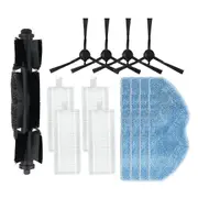 For Choice / Plus Robot Vacuum Cleaner Roller Side Brush Hepa Filter Mop Cloths Rag Accessories Spare Kit