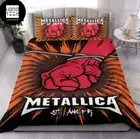 Meta*Llica St Anger Fan Gifts Bedding Set, Gift For Fans
