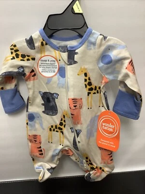 PREEMIE WONDER NATION SLEEPER-ANIMALS