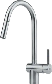 Franke Leda Neo Gooseneck Pull Down Tap - Stainless Steel
