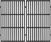 [GasSaf] 19.5 inch Grill Grates for Weber 7524,Weber Genesis E-310, E-320, E-330, S-310, S-320, S330, ESP-310, ESP-320 and Others, 2-Pack Cast Iron Cooking Grids Replace for Weber 7524/7528