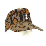 WWII German Elite Army M43 Autumn Oakleaf Camouflage Cotton Cap Hat Size 57-58