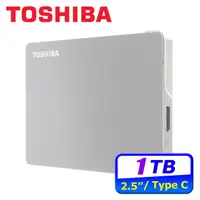 在飛比找PChome24h購物優惠-TOSHIBA Canvio Flex 1TB 2.5吋行動