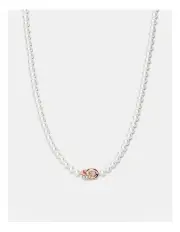 [Mimco] Circulate Pearl Necklace in Rose Gold