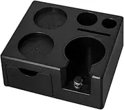 Veumoie Espresso Tamping Station Organizer Coffee Tamper Holder for 58mm 54mm 51mm Epsresso Portafilter Coffee Tools Organzier