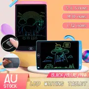 2PCS LCD Writing Tablet Electronic Drawing Notepad Doodle Board Kids Gift Office