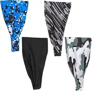 [Sosoport] Practical Running Headbands Elastic Hair Bands for Men Skin-Friendly Breathable Sports Accessories
